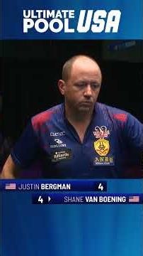 Justin Bergman vs Shane Van Boening | 2025 National Open Final | Rack 9 #UltimatePoolLeague #UPL