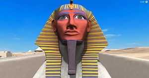 24K views · 884 reactions | Animated video production that provides a tour of the Great Sphinx and its immediate surroundings at Giza. | Treasures of ancient Egypt | Facebook