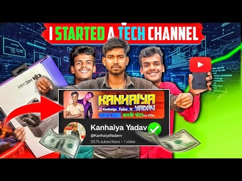 My First Vlog Open Kar Liya Tach channel 😍 | How To Make YouTube Facebook Video ? @RohitbhaiVlogss 