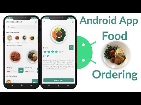 Food Ordering Android App | Android Studio Tutorial