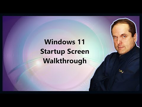 Windows 11 Startup Screen Walkthrough