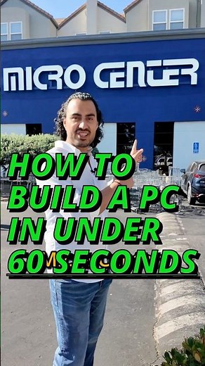 How to Get A PC at Micro Center in 60 Seconds