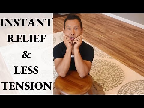 Simple TMJ/Jaw Tension Release Exercise #1 TENSION GONE FOREVER | Feldenkrais Style