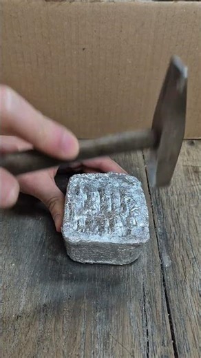 DAY 31 #aluminium #school #iron #hammer #asmr
