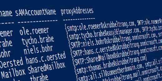 proxyAddresses - Export, Modify, Update, Delete - Easy365Manager