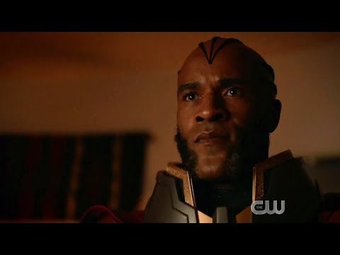 Arrow 7x22 ending The Monitor comes to take Oliver Queen