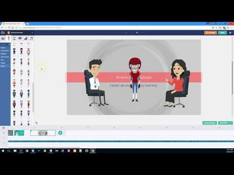 Como crear un video animado con la herramienta Goanimate