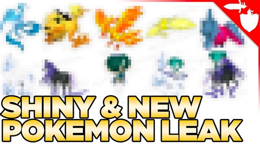 NEW Legendary Pokemon Glastrier & Spectrier + Shiny Galarian Birds - Sword & Shield DLC Crown Tundra