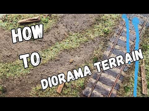 DIY Easy Yet Detailed Diorama Base: Step-by-Step Guide / HOWTO
