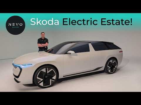 Skoda Electric Octavia Estate!