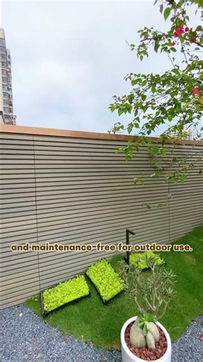 Say Goodbye to Traditional Walls – WPC Cladding Unlocks Natural Aesthetics #outdoors #wpc