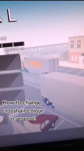 How to change your crosshair in arsenal! #roblox #arsenal #ChangeColour #foryoupage #fyp #NewHere