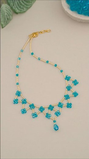 Beaded Necklace DIY Beads Jewelry Making: Beading Pretty Easy Necklaces with Seed Beads and Crystals