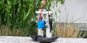 A First Small Step Toward a Lego-Size Humanoid Robot