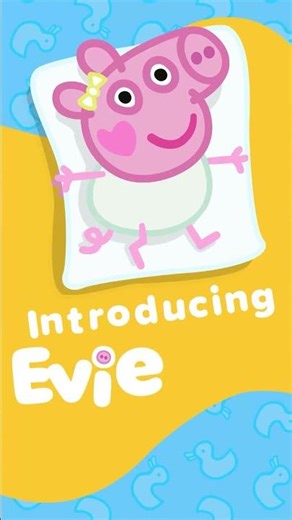 Introducing Evie Pig 🐥💛 Baby Evie Has Arrived on Tales! #peppapig #shorts #eviepig
