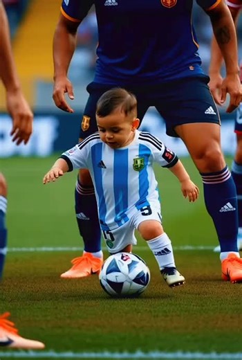 Baby Messi's Football Skills: A Cutest Showcase