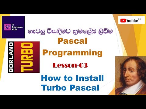 How to download and Install Turbo Pascal for Windows 7-8-10-11