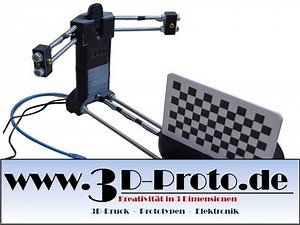 BQ Ciclop 3D Scanner Nachbau - Einstellungen und erster Scan / 3D-Proto. [Deutsch]