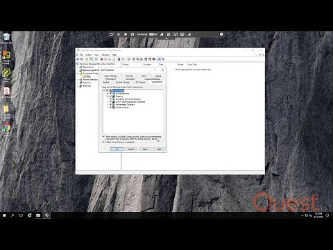 How to configure and manage backups in Recovery Manager