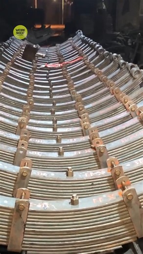 Workshop Things on Instagram: "Manufacturing Process of Leaf Spring From Metal Bar #spring #leaf #process #manufacturing #metal"