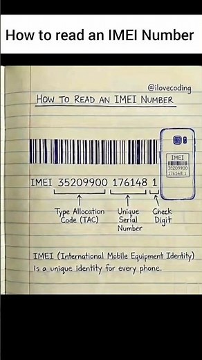 how read your phone IMEI number #coding
