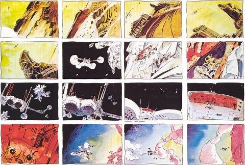 Moebius’ Storyboards & Concept Art for Jodorowsky’s Dune