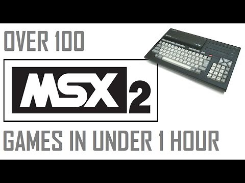 Over 100 MSX2 Games In Under 1 Hour
