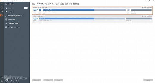 Paragon Partition Manager Free