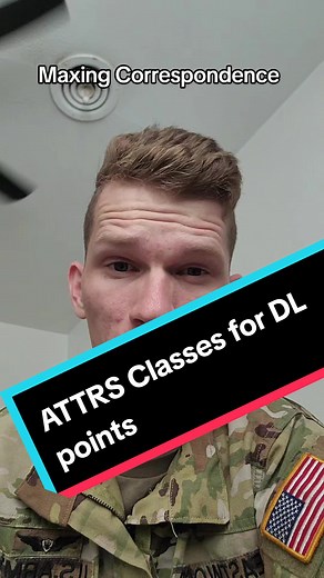 Max Your Army DL Points: ATTRS Correspondence Courses