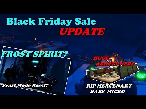 Frost Spirit As The BOSS In FROST MODE? + Goodbye Merc Base Micro || Tower Defense Simulator