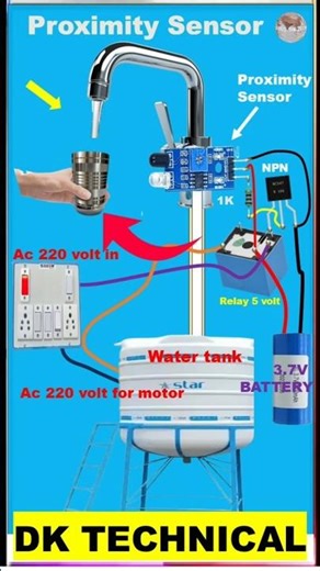 proximity Sensor #shorts #ytshorts #electrical #viralshorts#electronics shorts#automation shorts