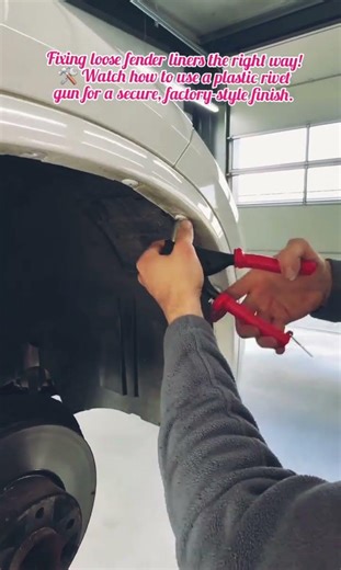 ​How to Use a Plastic Rivet Gun: Professional Fender Liner Repair Guide