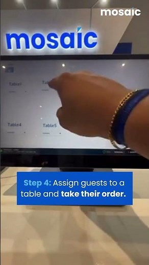 Mosaic POS in 7 simple steps!