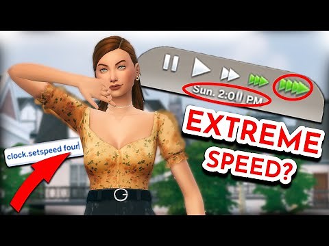 If you play Sims 4, you should REALLY try THIS faster than ULTRA speed!!!