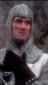 John Cleese on Instagram: "Mistakes were made…. From “Monty Python and The Holy Grail.” #montypython #montypythonandtheholygrail #bloopers #behindthescenes🎬"
