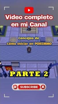 ⚡Cómo iniciar en PokéMMO ⚡ Parte 2 #Pokemon #pokemmo