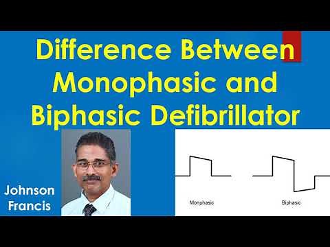 Difference Between a Monophasic and Biphasic Defibrillator