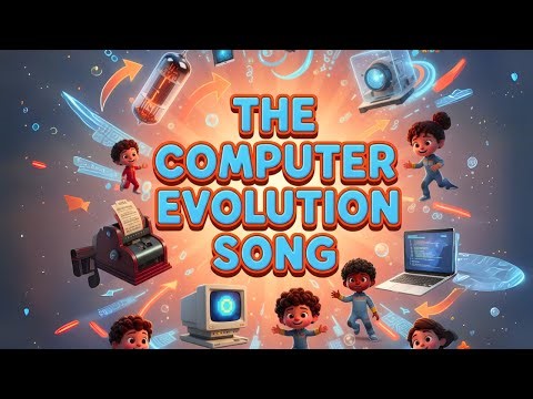 The Computer Evolution Song 💻🎶 | Biuda Kids Tech Fun
