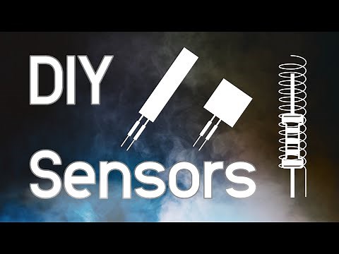 DIY Sensors - Build your own Flex sensor, Pressure sensor and Vibration sensor