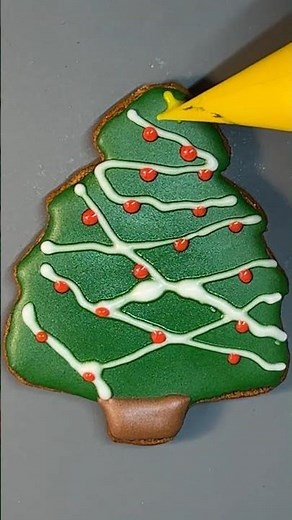 Easy Christmas Tree Cookie 🎄🍪 | Festive Holiday Baking