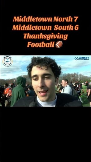 Middletown North beats rival Middletown South 7-6 on Thanksgiving #njfootball
