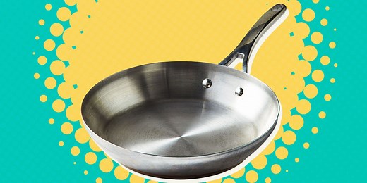 This Brilliant Hack Makes Stainless Steel Pans *Basically* Non-Stick
