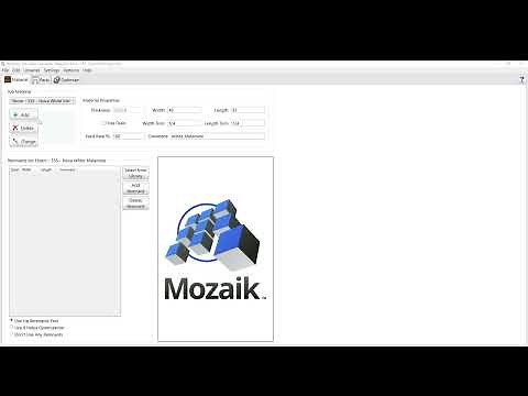 Deep Dive Into CNC Optimizer - Mozaik Software Tutorials