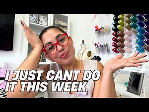 I just Can't Do It This Week! Updates