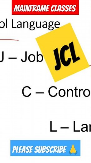 JCL #db2 #mainframeclasses #mainframes JCL Tutorial | JCL Complete Reference | JCL Complete class