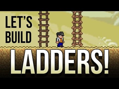 Terraria | Four Simple Ladder Designs