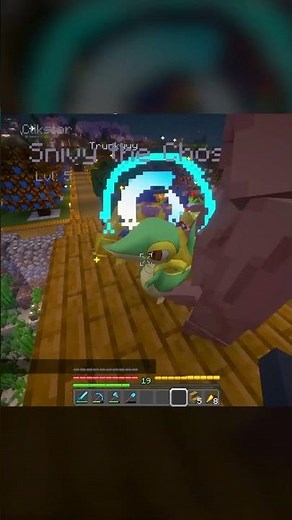 We combined PIXELMON with COBBLEMON 🥶 #minecraft #cobblemon #pokemonminecraft