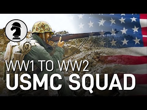 Evolution of the USMC Squad (WW1 to WW2)