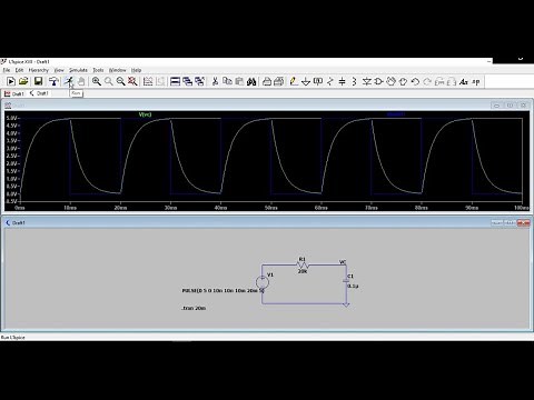 introduction to LTSPICE using a simple RC circuit.
