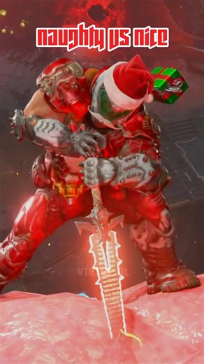 Naughty vs Nice (DOOM: Eternal) #gaming #shorts